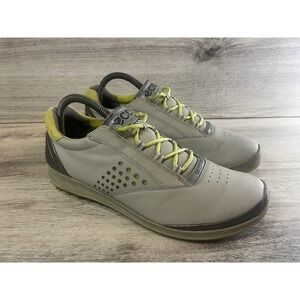 Ecco Biom Hybrid 2 Women's Size EU 40 Yak Leather Spikeless Golf Shoes Sneakers